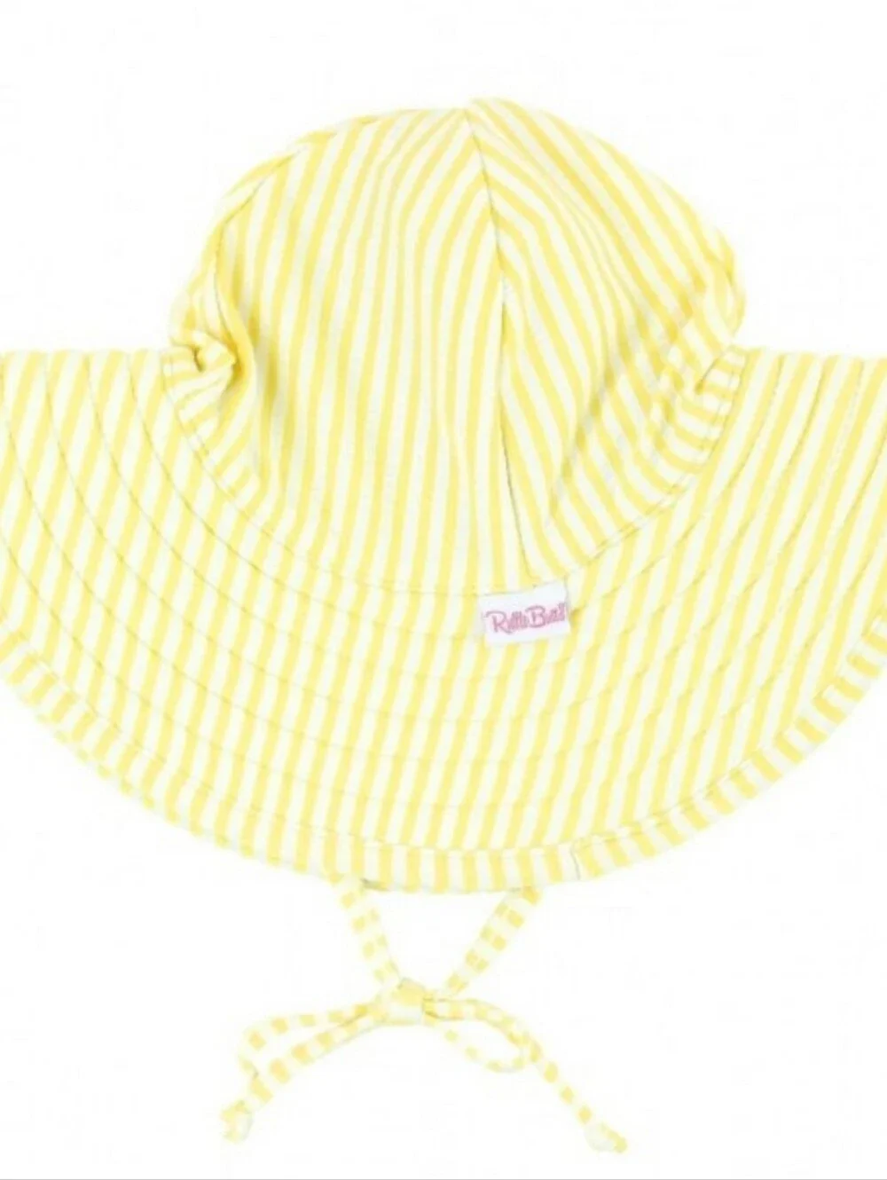 NWT BUNDLE Ruffle Butts Seersucker Waterfall One Piece Swimsuit and Sun Hat